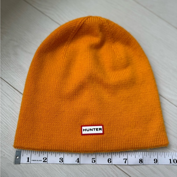 Hunter beanie hat orange yellow - Picture 5 of 6